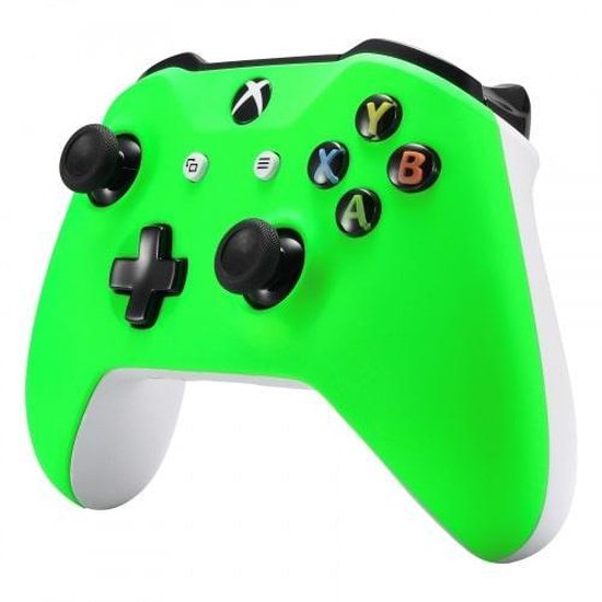 Xbox One S, Manette sans fil - Soft Touch Neon Green Custom | Jeu  intelligent | bol.com
