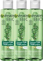 Garnier Bio Reinigingstonic - 3 x 150 ml - Gemengde tot vette huid - Zuiverende Thijm