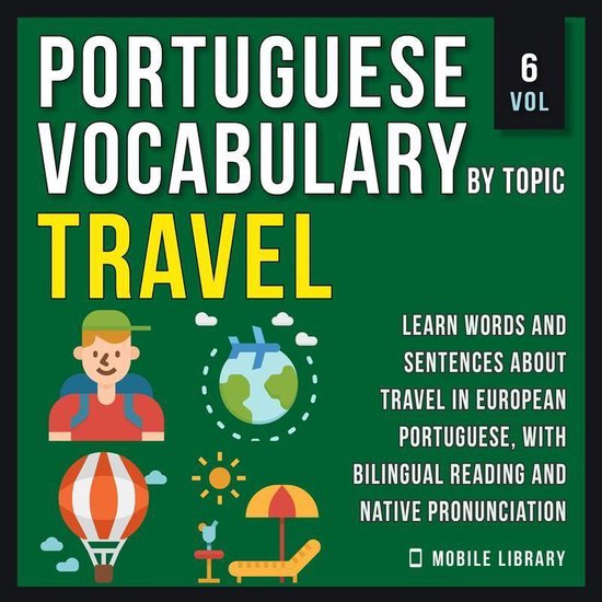 Travel - Portuguese Vocabulary by Topic - Vol 6 - cover