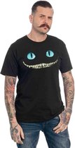 Disney Alice in Wonderland Heren Tshirt -XL- Smile Zwart