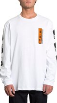 Volcom Peace Grid Boxy Long Sleeve T-shirt - White