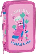 BlackFit8 Luiaard - Gevuld Etui - 28 stuks - Roze