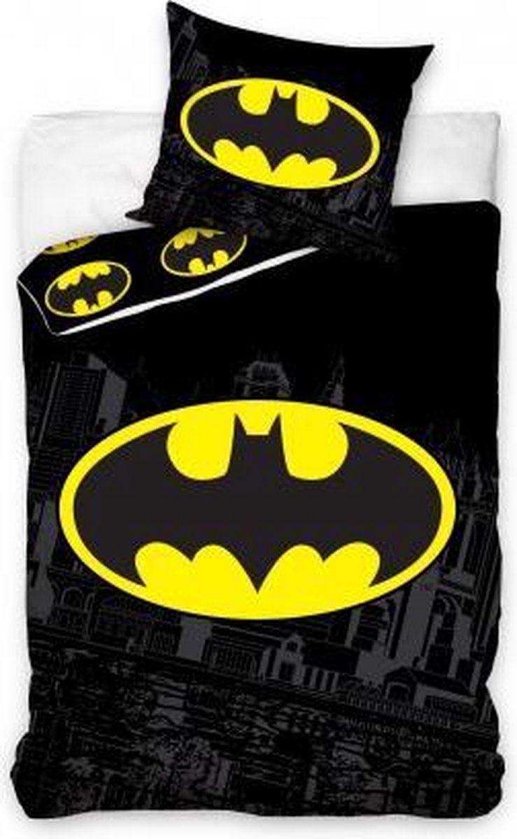 Omkeerbaar dekbedovertrek Batman onder licentie