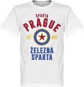 Sparta Praag Established T-Shirt - Wit - 5XL
