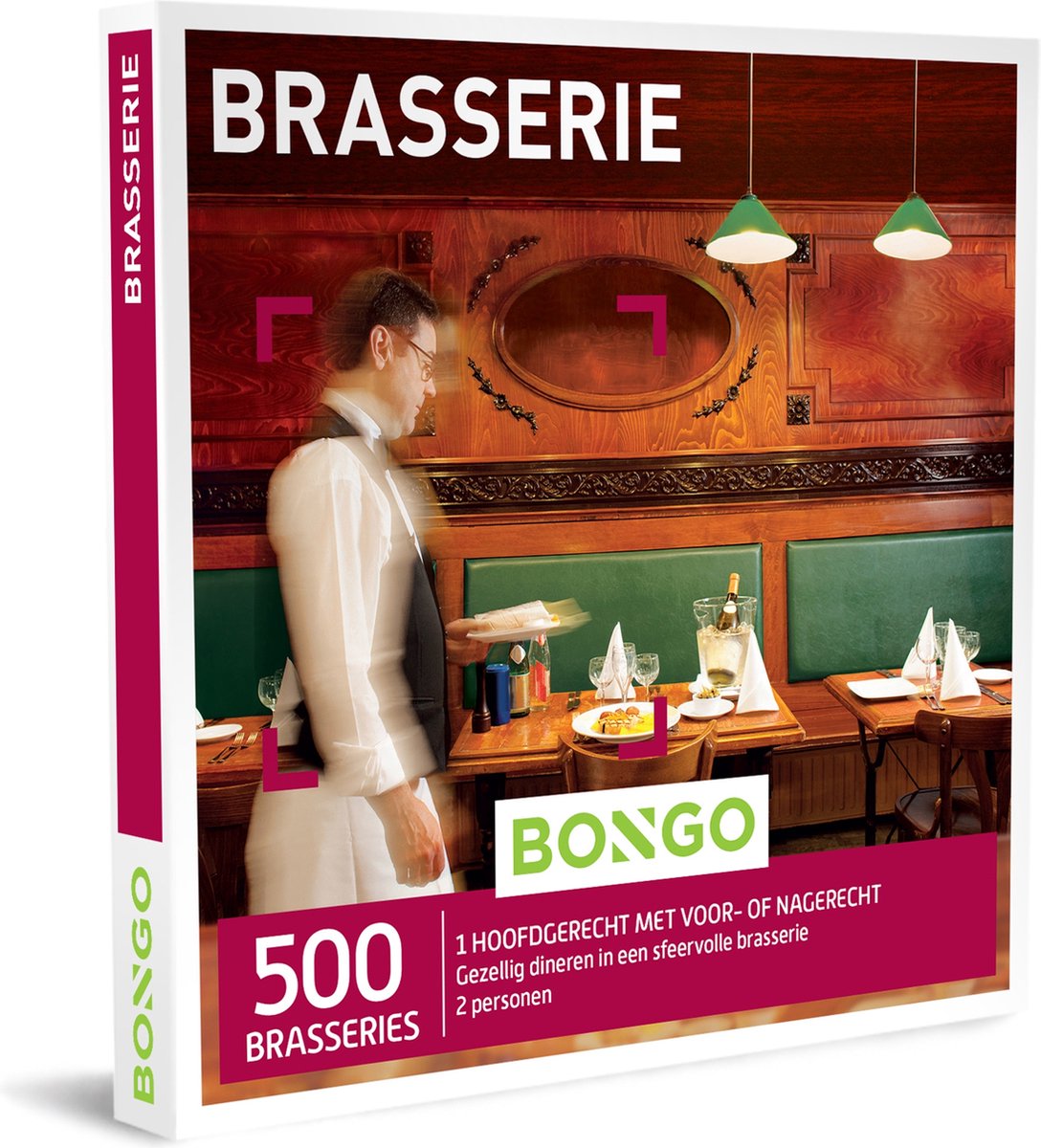 Actie contact romantisch Bongo Bon België - Brasserie Cadeaubon - Cadeaukaart : 500 brasseries en  restaurants | bol.com