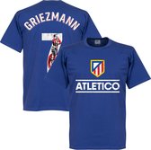 Atletico Madrid Griezmann 7 Gallery Team T-Shirt - Blauw - L