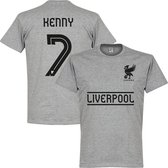 Liverpool Kenny 7 Team T-Shirt - Grijs - S