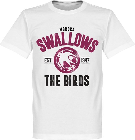 Moroka Swallows Established T-Shirt - Wit - XXXL