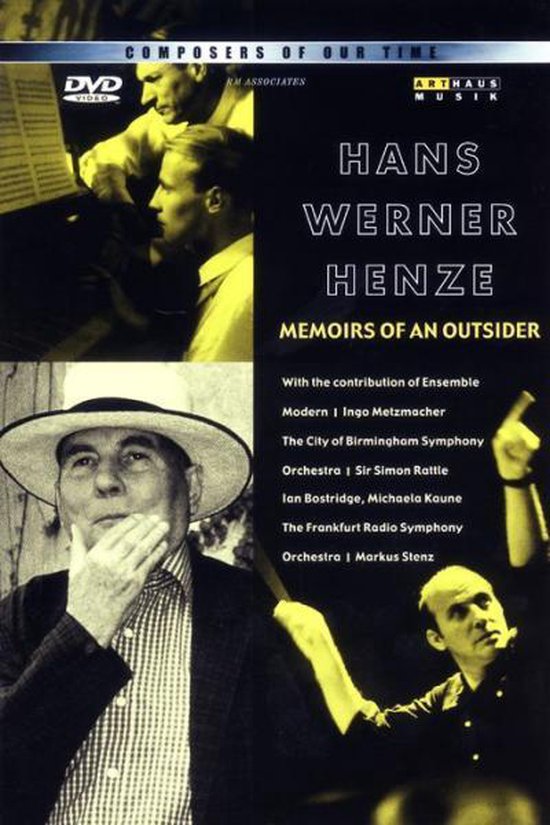 Cover van de film 'Henze - Composers of our Time'
