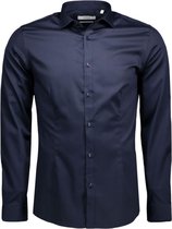 Jack & Jones Overhemd Jjprparma Shirt L/s Noos 12097662 Navy Blazer Mannen Maat - L