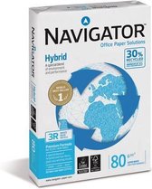 Navigator Hybrid Papier, A4, 80 g/m², Wit (doos 5 x 500 vel)