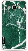 Samsung Galaxy J5 (2016) hoesje Dark Green Marble Casetastic softcover case