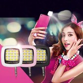 Selfie lampje - smartphone - foto - lampje - LED -  USB
