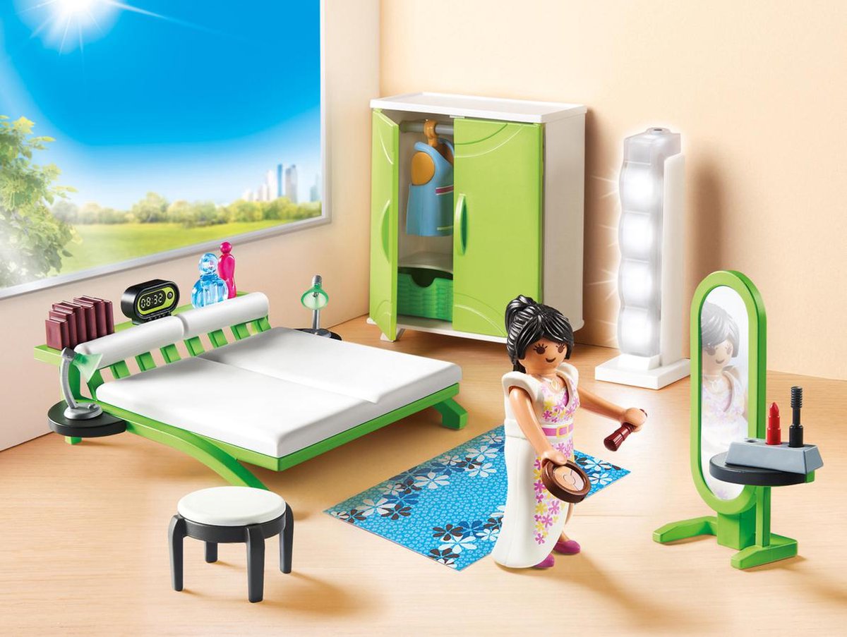 PLAYMOBIL City Life Slaapkamer met make-up tafel - 9271 — afbeelding 5