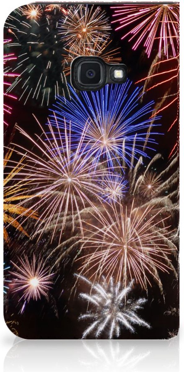 Samsung Galaxy Xcover 4s Hippe Standcase Vuurwerk