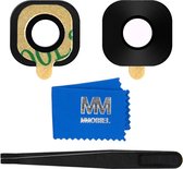 MMOBIEL Glas Lens Back Camera voor Samsung Galaxy A3 A310 / A5 A510 / A7 A710 - 2016 (ZWART) - inclusief Pincet en Doekje