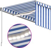 vidaXL-Luifel-handmatig-uittrekbaar-rolgordijn-LED-3x2,5-m-blauw-wit