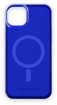 iDeal of Sweden Clear Case MagSafe iPhone 15 Plus Cobalt Blue
