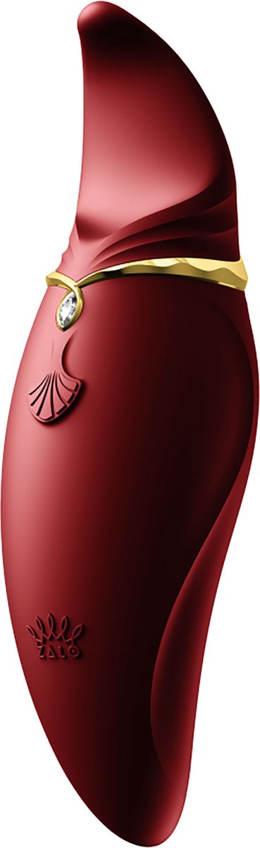 Goedkoopste Zalo - Hero - Clitoral Pulsewave Vibrator - Robijn Rood