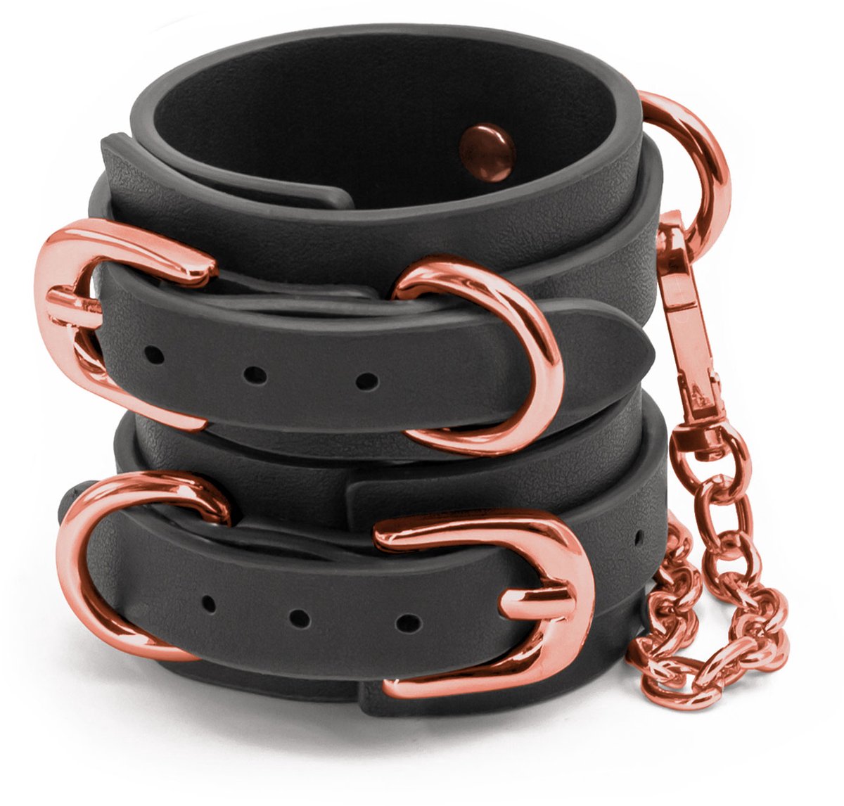 Goedkoopste Bondageset Bondage Couture Wrist Cuffs Zwart