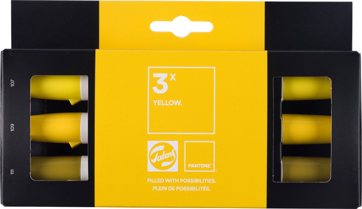 Talens | Pantone marker set 3x Yellow