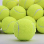Adorestore Tennisballen - 30 stuks - Geel - Voordeelpakket