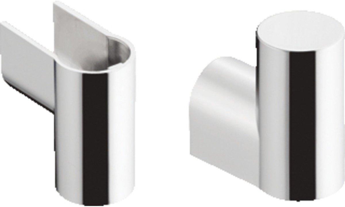 Hansgrohe afdekkap voor glijstang Unica D per paar chroom