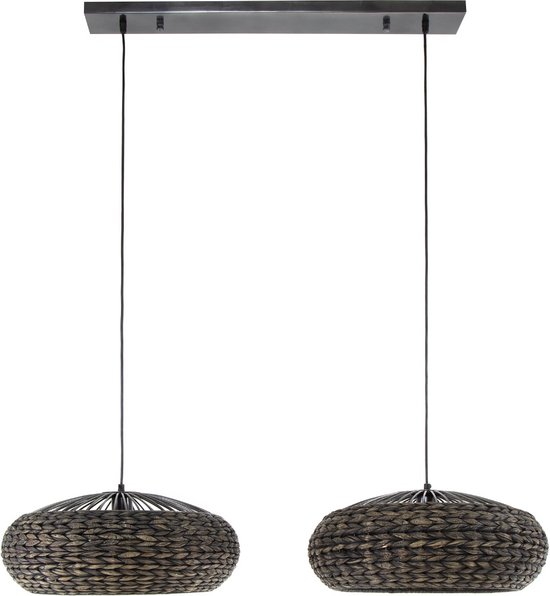 AnLi Style Hanglamp 2x disk waterhyacint