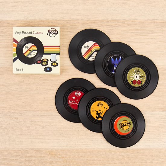 Vinyl record onderzetters