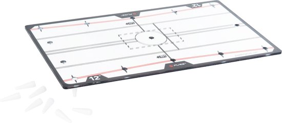 Pure2improve Puttingspiegel 30,5 X 18 Cm Zwart van Pure2Improve — afbeelding 2