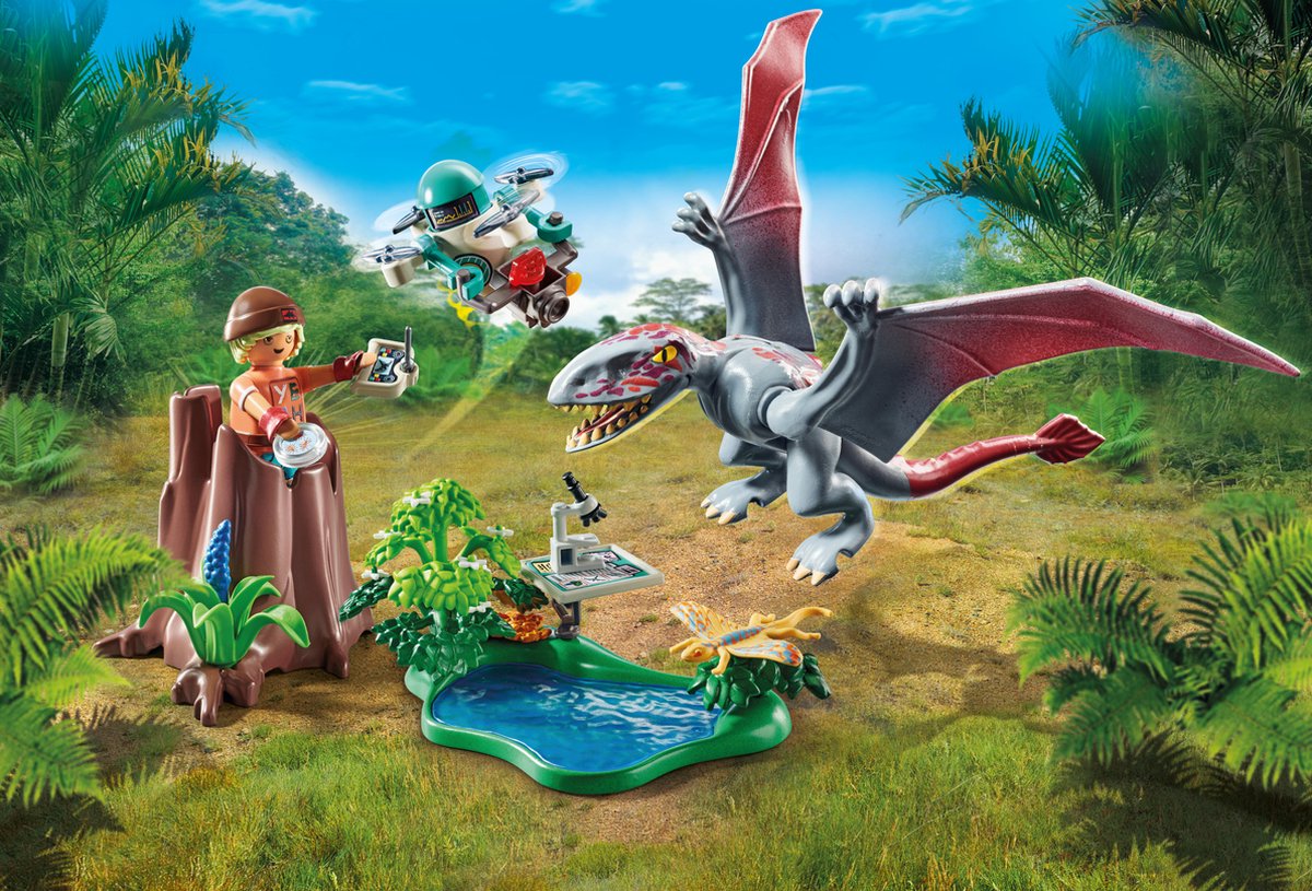 PLAYMOBIL Dinos Observatiepost voor Dimorphodon - 71525 — afbeelding 8