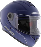 Axxis Draken S casque intégral solide bleu mat S