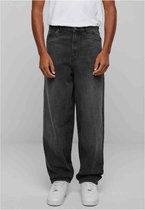 Urban Classics - Heavy Ounce Baggy Fit Jeans Wijde broek - Taille, 32 inch - Zwart