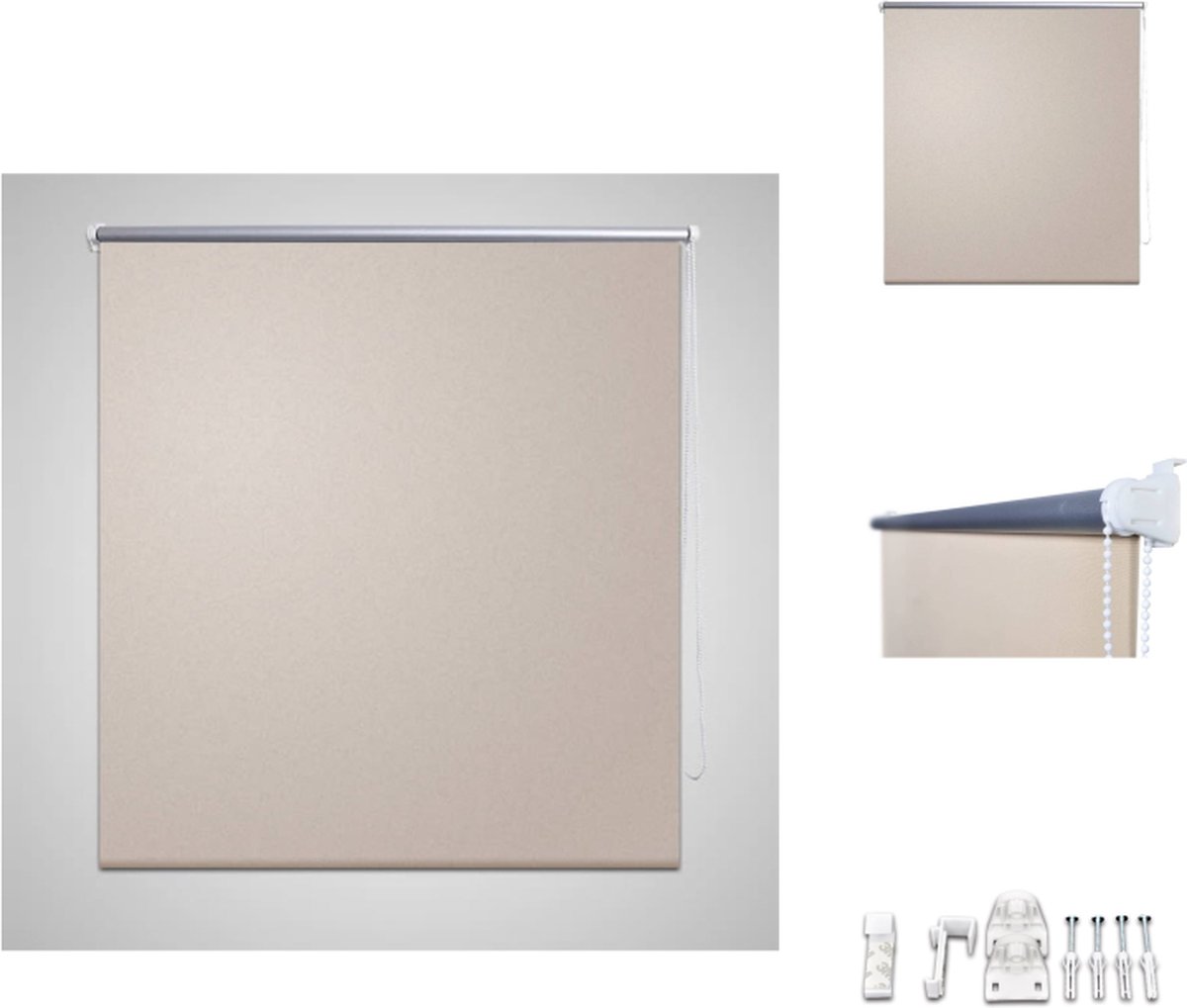 VidaXL Verduisterende Rolgordijnen 140 x 230 100% polyester Jaloezie