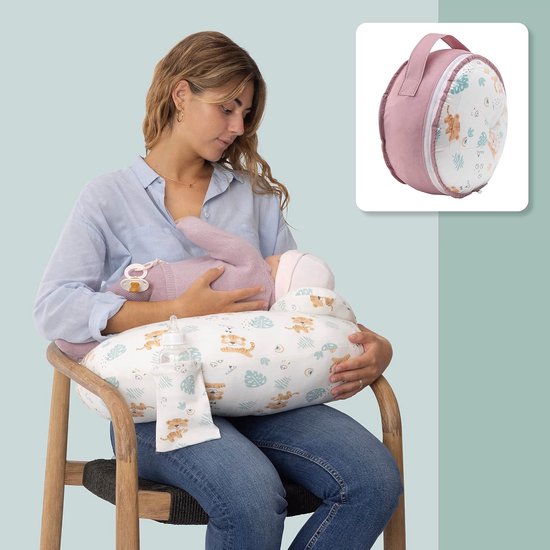 Oreiller d'allaitement anti-reflux pour lit de bébé, coussin de