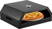 Onderweg online - Pizzaoven - Professionele Pizza Oven - Outdoor Pizzaoven - Pizzaoven Voor buiten - Zwart