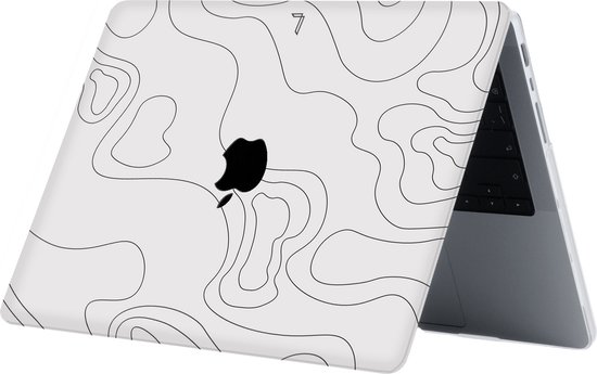 Lunso - MacBook Pro 14 pouces (2021-2023) - pochette - Land Lines