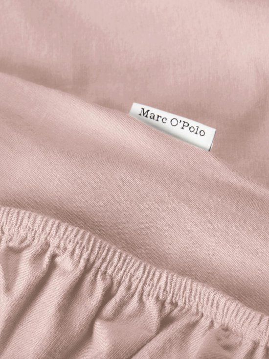 MARC O'POLO Premium Organic Jersey Hoeslaken Rose Powder - 90-100 x 200-220 cm