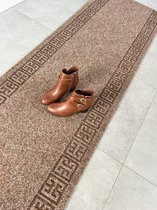 JYG Rug CORSICA - Tapis de cuisine - Tapis de cuisine - Antidérapant - 66x450cm - Beige