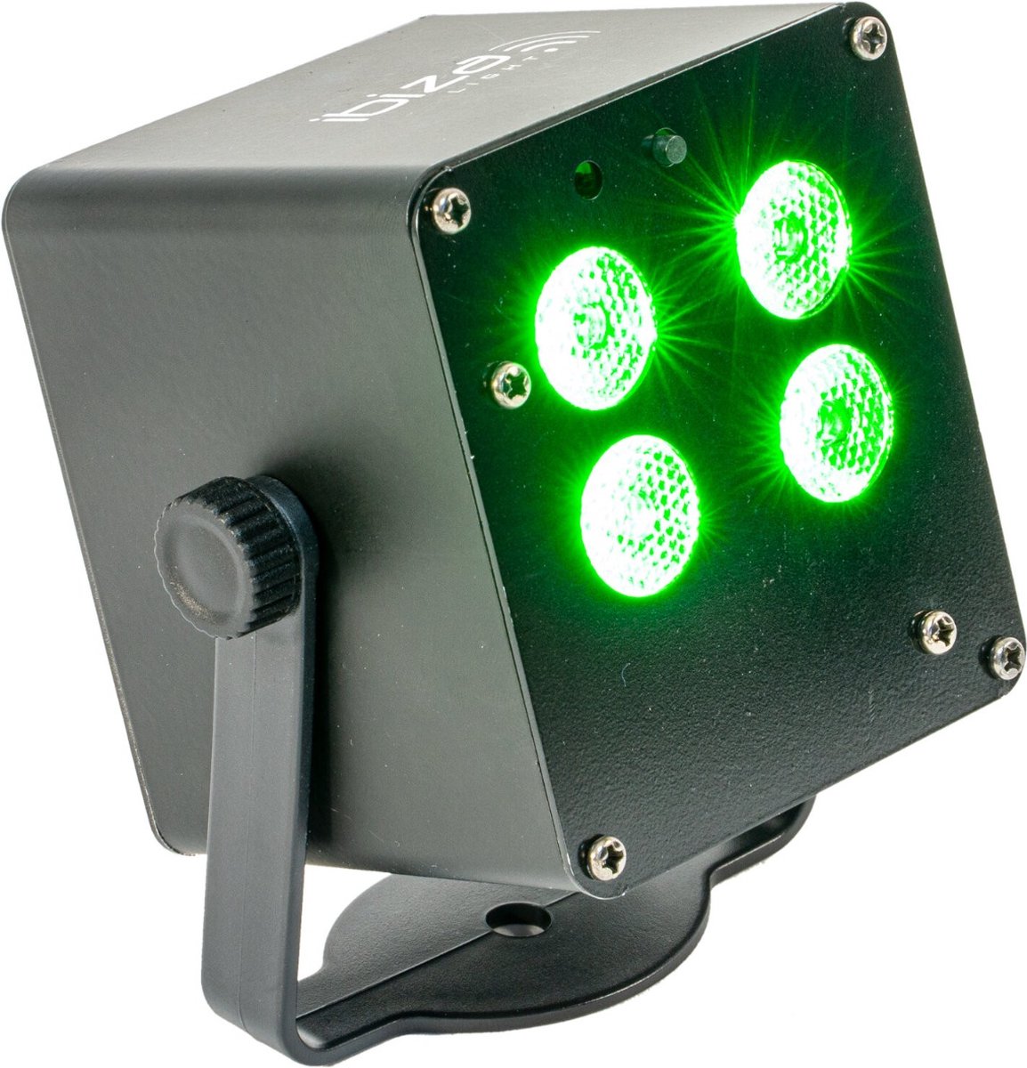 Ibiza Light TinyLED-RGB wash-effect op accu in zakformaat met afstandsbediening