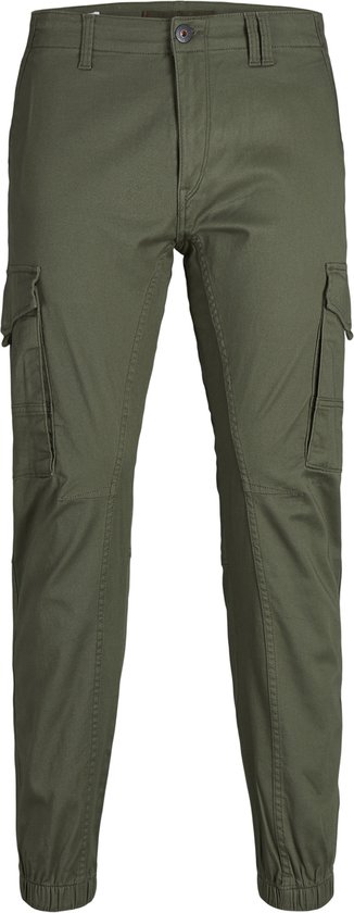 JACK&JONES PANTS STUDIO JPSTPAUL FLAKE CARGO OLIVE NIGHT NOOS Regular Fit