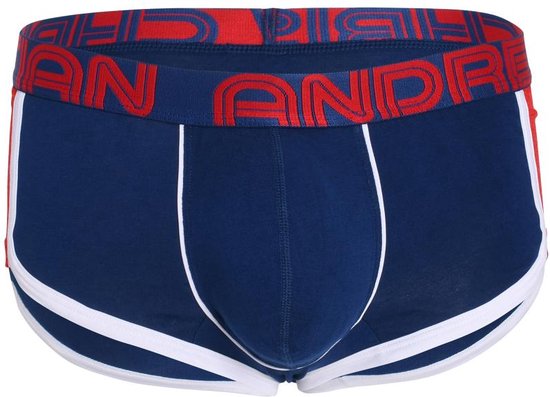 Andrew Christian SHOW-IT® Retro Pop Mesh Boxer Navy - MAAT M - Heren Ondergoed - Boxershort voor Man - Mannen Boxershort