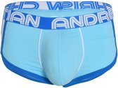 Andrew Christian SHOW-IT® Retro Pop Mesh Boxer Sky Blue - MAAT M - Heren Ondergoed - Boxershort voor Man - Mannen Boxershort