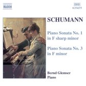Bernd Glemser - Piano Sonatas 1 & 3 (CD)
