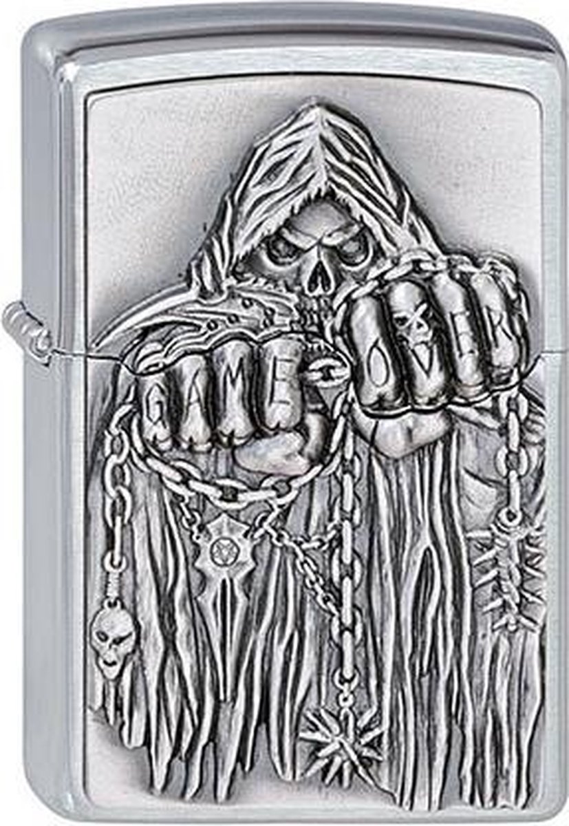 Aansteker - Zippo Game Over Emblem