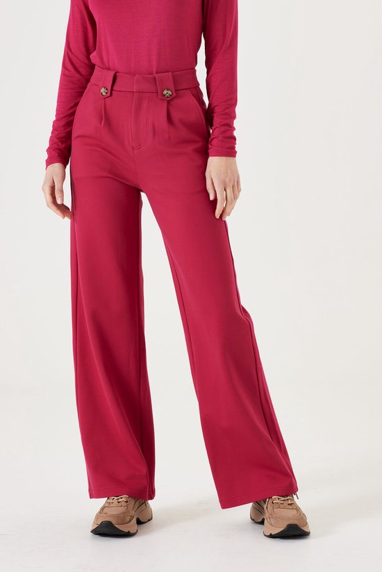 GARCIA L30310 Pantalon Fuselé Femme Rose - Taille XL