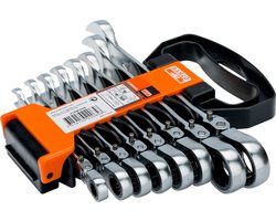 Bahco 1RM/SH12 Steek-ringratelsleutel Sleutelbreedte (metrisch) 8 - 19 mm