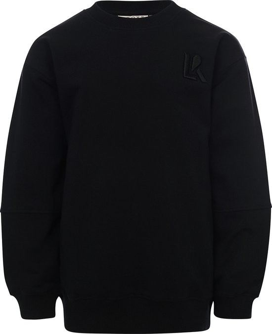 LOOXS 10sixteen 2332-5346-099 Meisjes Sweater/Vest - Maat 116 - Zwart van 95% Cotton 5% elastane