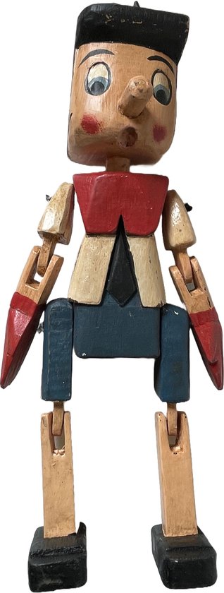 ShineHoly - Pinocchio en bois modèle Vintage - Marionnette Pinocchio -  Accessoires de... | bol