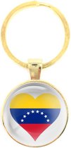 Glas -clés Verre - Coeur Drapeau Venezuela